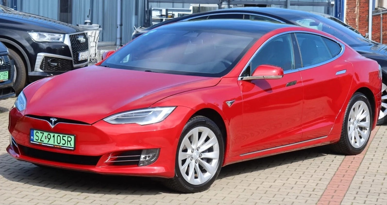 Tesla Model S cena 161007 przebieg: 115000, rok produkcji 2018 z Polanica-Zdrój małe 781